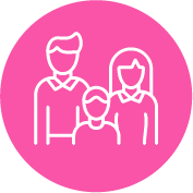Fachbereich-Icon Mit Kindern leben